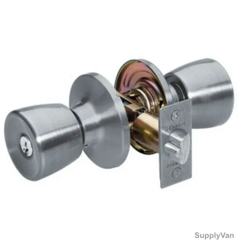 Master Lock Door Lock Knob, MLTUO0115, For Bedroom or Bathroom Doors