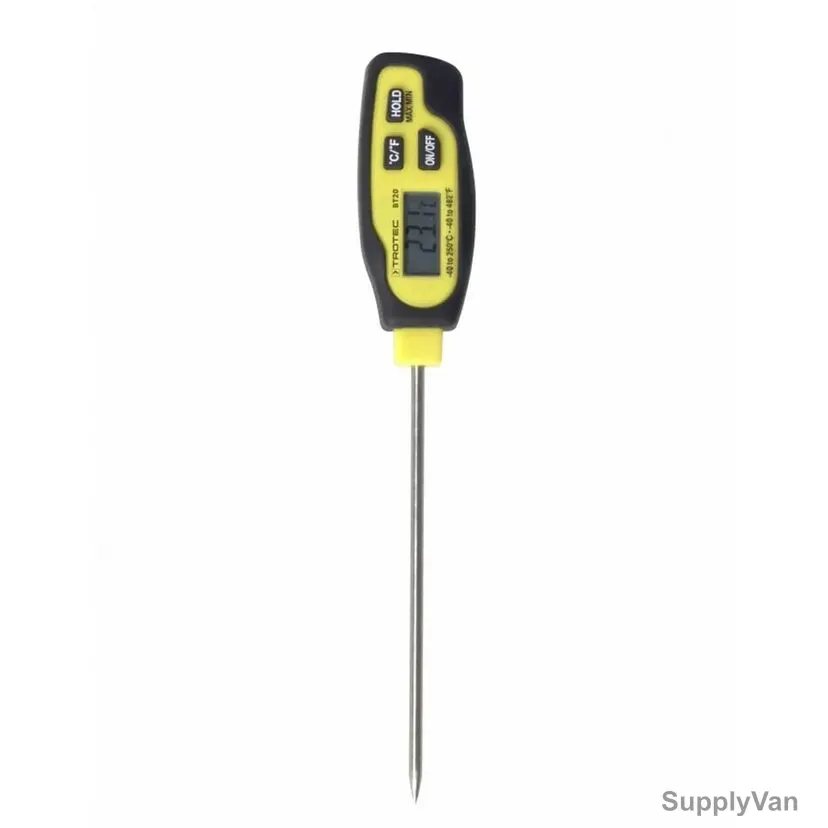 Trotec Insertion Thermometer, BT20, LCD, -40 to 250 Deg.C — image 1