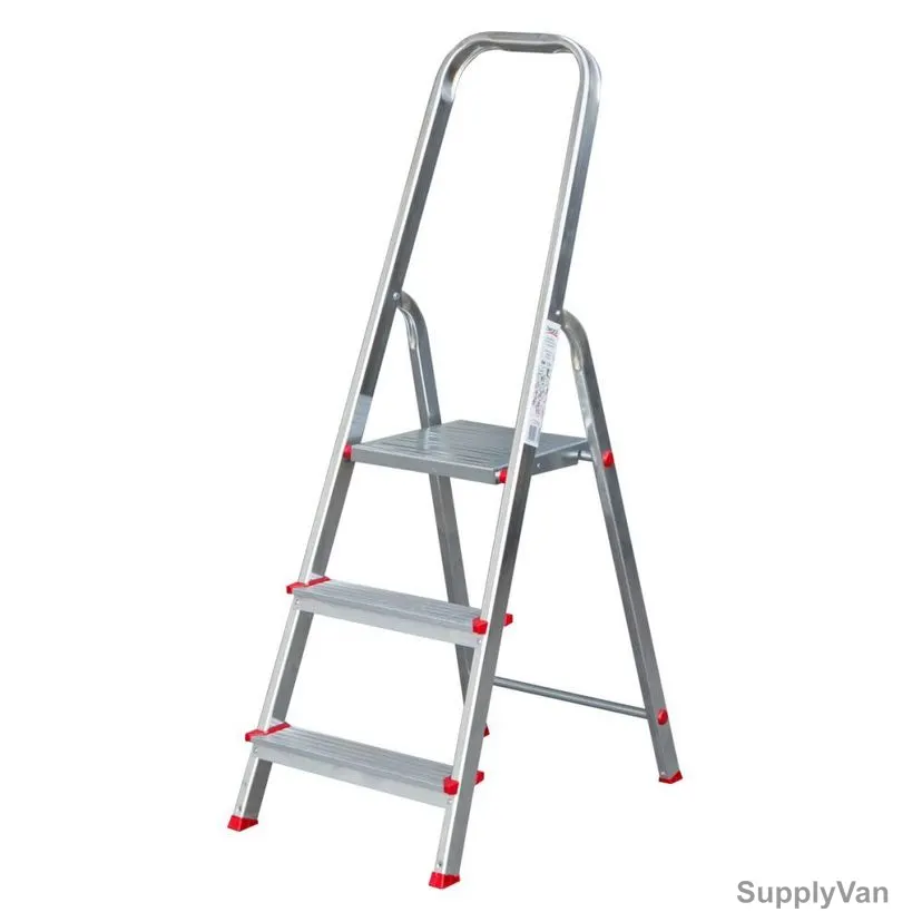 Beorol Aluminium Ladder, MERAL2, 2 Steps, 0.57 Mtrs