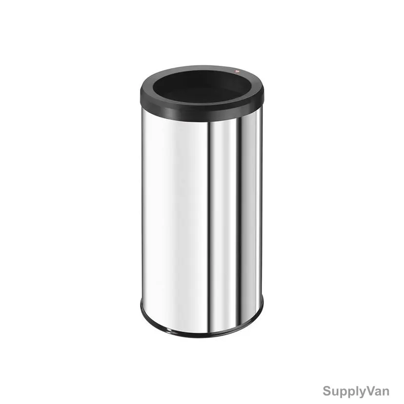 Hailo Waste Bin, HLO-0845-210, Big Bin Quick, 46 Litres, Silver