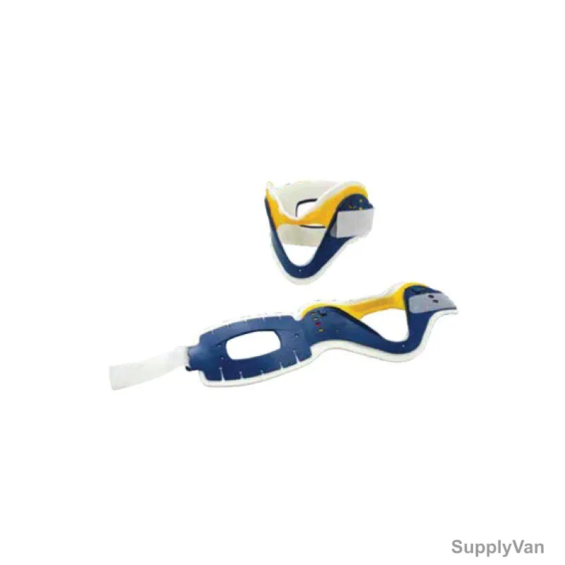 3W Multi Neck Traction, 3W-235, Blue and Yellow
