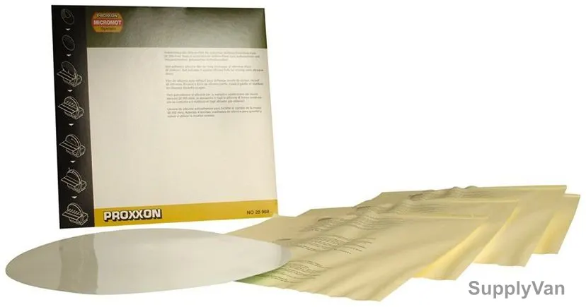 Proxxon Self Adhesive Sanding Disc, 28968, Grit P320, PK5