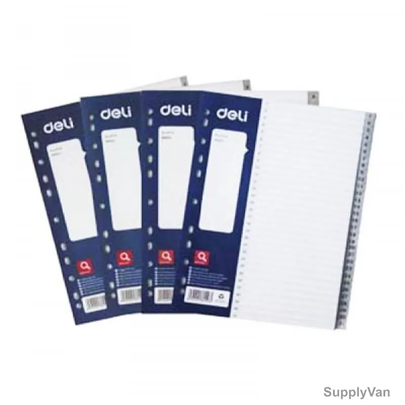 Deli Sheet Divider, E5723A, A4, 5 Sheets