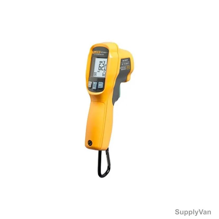 Fluke Handheld Infrared Thermometer, 62-MAX-plus, -30 to 650 Deg.C — image 1
