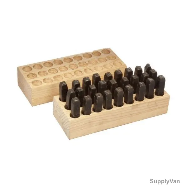 Young Bros Stamp Letter Set, 07273, 5/16 Inch, 27PCS