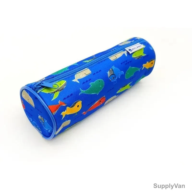 Atlas Pencil Case, AS-PP-019, Blue