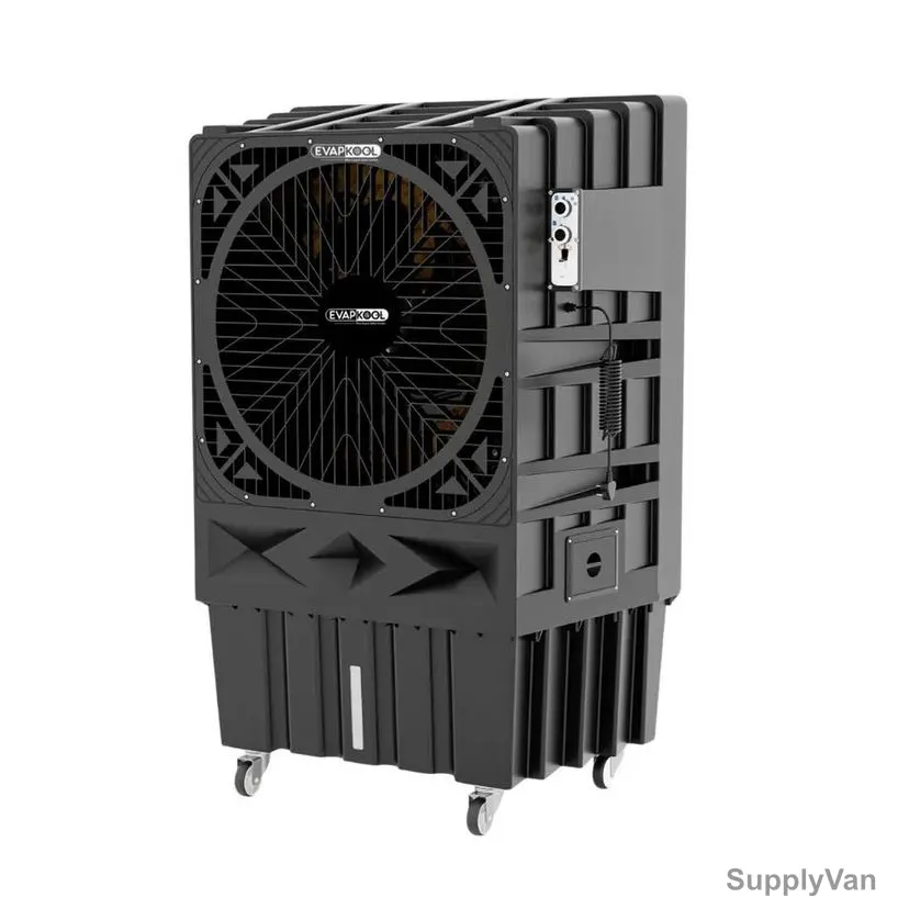 Evapkool Evaporative Air Cooler, CFZ-AS-11, Airstream, 500W, 11350 CMH, 130 Ltrs Tank Capacity, Black