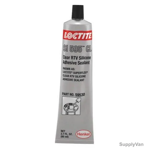 Loctite Silicone Sealant, 595, 80ML, Clear