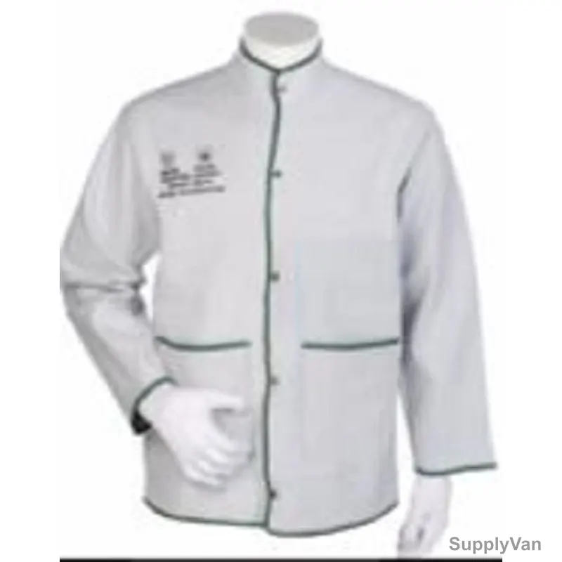 Welding Jacket, LWJS, 2XL, White