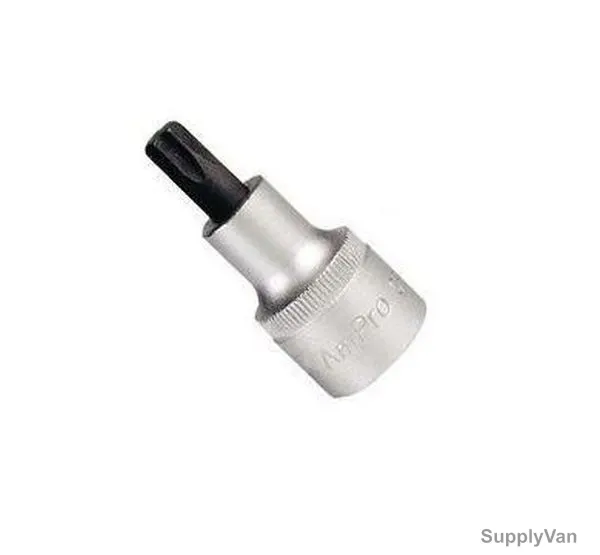 Ampro Tempered Star Bit Socket, T-33127, T25