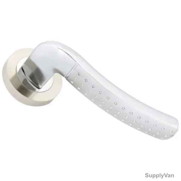 Robustline Stone Lever Handle With Lock, 15x6CM