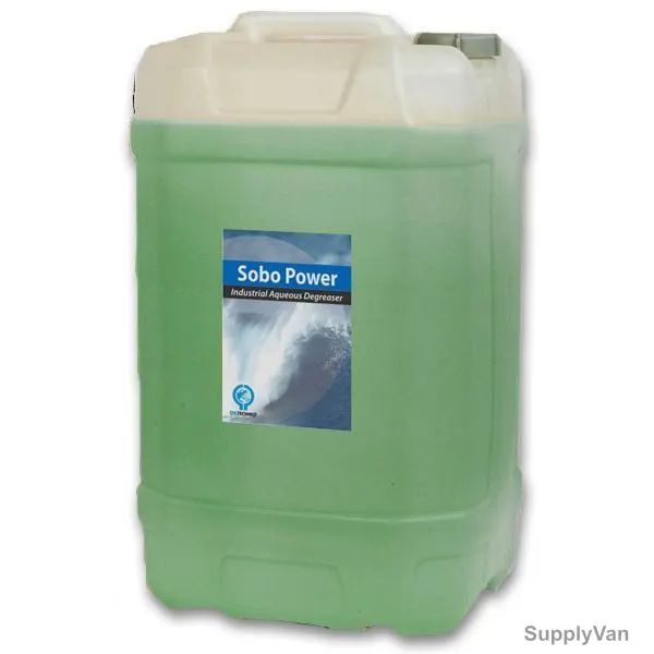 Oil Technics Sobo Power Concentrated Degreaser, Water Based, 25 Ltrs