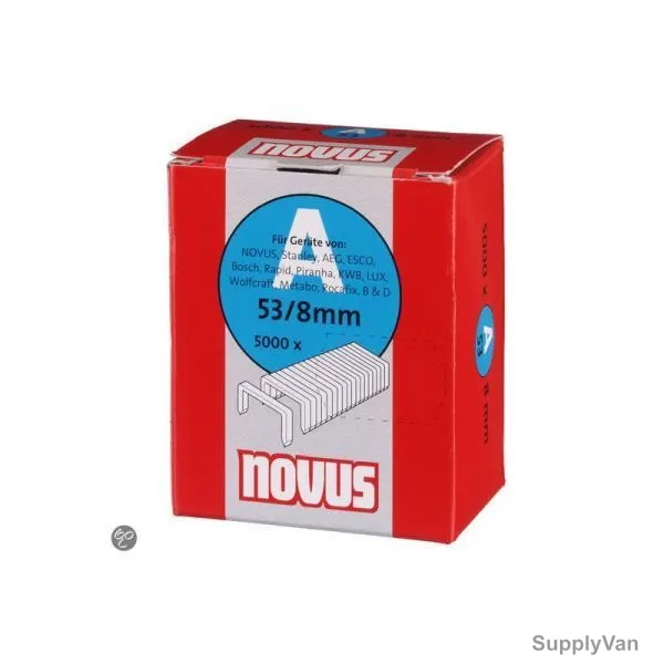Novus Staple, 53-8, 042-0517, 11.3x8MM, PK2000