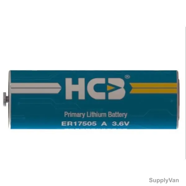 Hcb Li-SOCl2 Cylindrical Battery, ER17505, 3.6V, 3600mAh — image 1