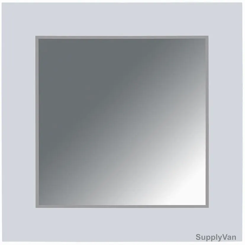 Argent Crystal LED Light Mirror, JY-1690, Square