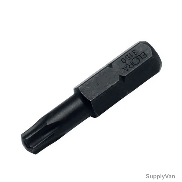 Elora Torx Screwdriver Bit, 3150-TX-25, 1/4 Inch Drive Size