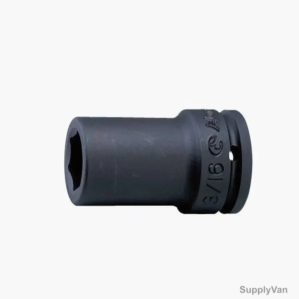 Hans 6 Point Deep Impact Socket, 86300A, 3/4 Inch