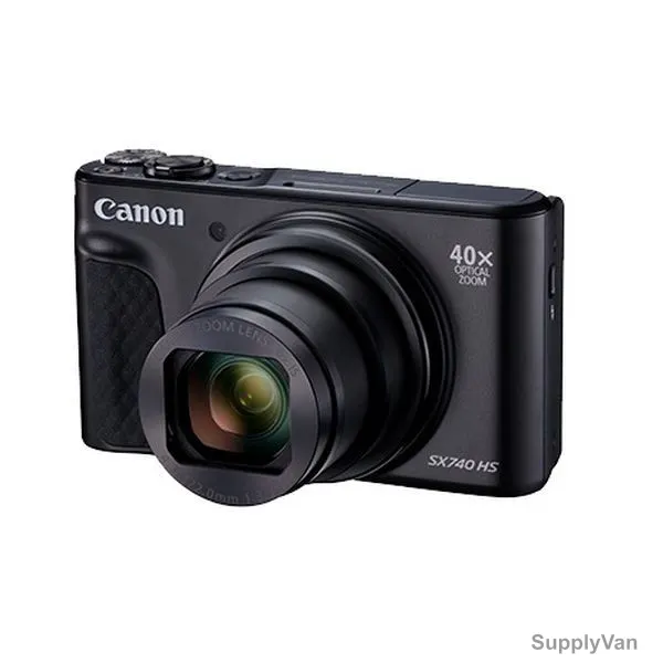 Canon PowerShot Digital Camera, SX740-HS, Optical Zoom, LCD, 3 Inch Display, 20.3MP, Black