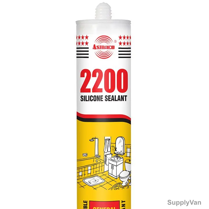 Asmaco Silicone Sealant, 2200, 280ML, 24 Pcs/Carton