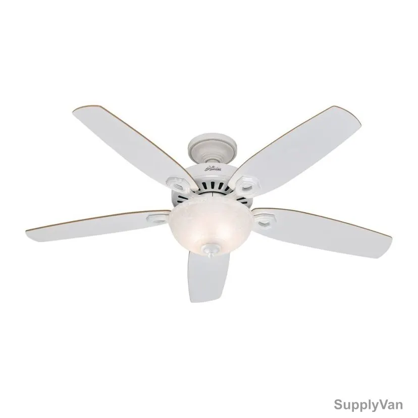 Hunter Ceiling Fan, 50570, Builder Deluxe, 132CM, White