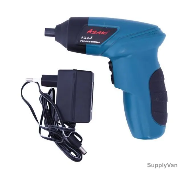 Asaki Cordless Screwdriver, 4.8V