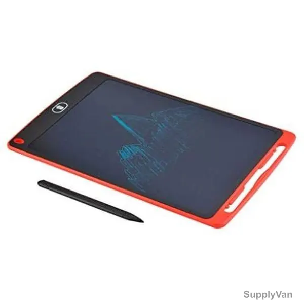 LCD Writing Pad, ABS, 10 Inch, Red