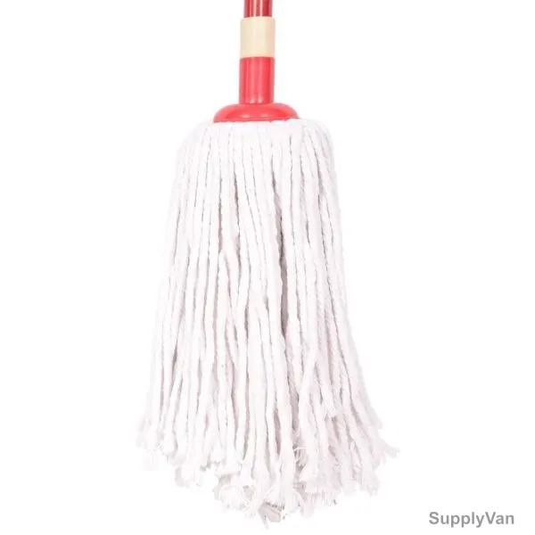 Moonlight Cotton Mop With Handle, 53282, Red