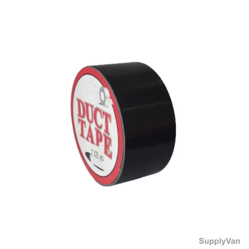 Black Color Duct Tape, 50MM Width x 25 Yards Length