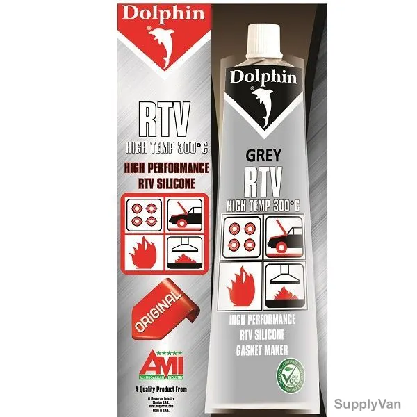 Dolphin RTV Gasket Maker, 85GM, PK12