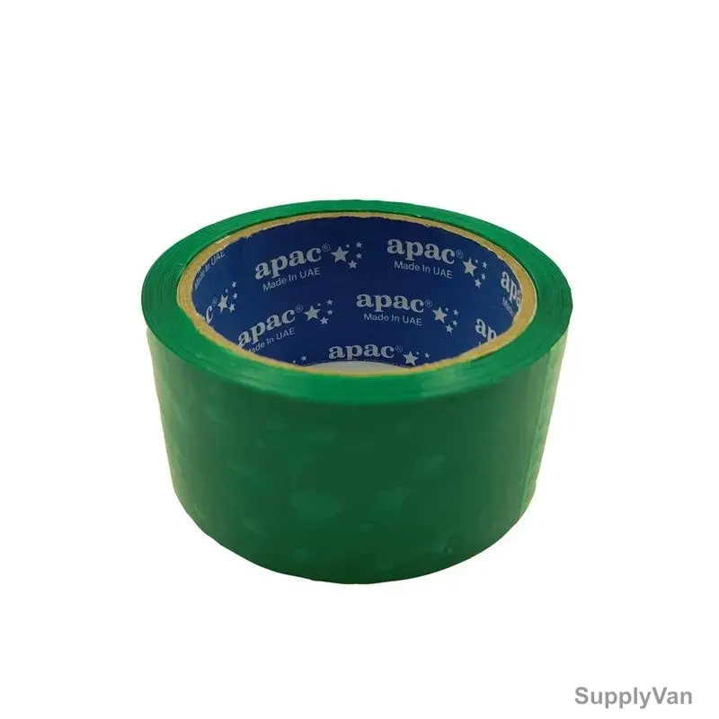 Coloured BOPP Tape, 48MM Width x 100 Yards Length, Green, 36 Rolls/Carton — image 1