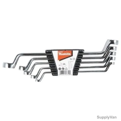 Makita Double Box End Wrench Set, B-65551, 5PCS
