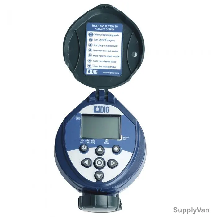Rainbird Single Station Battery Operated Irrigation Controller With 3 Valve Adapter, DIG-400A-000, 400 Series