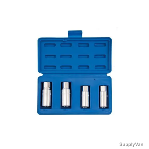 Kingtony Socket Set, 9TD014MR, 1/2 Inch Drive, 4 Pcs/Set