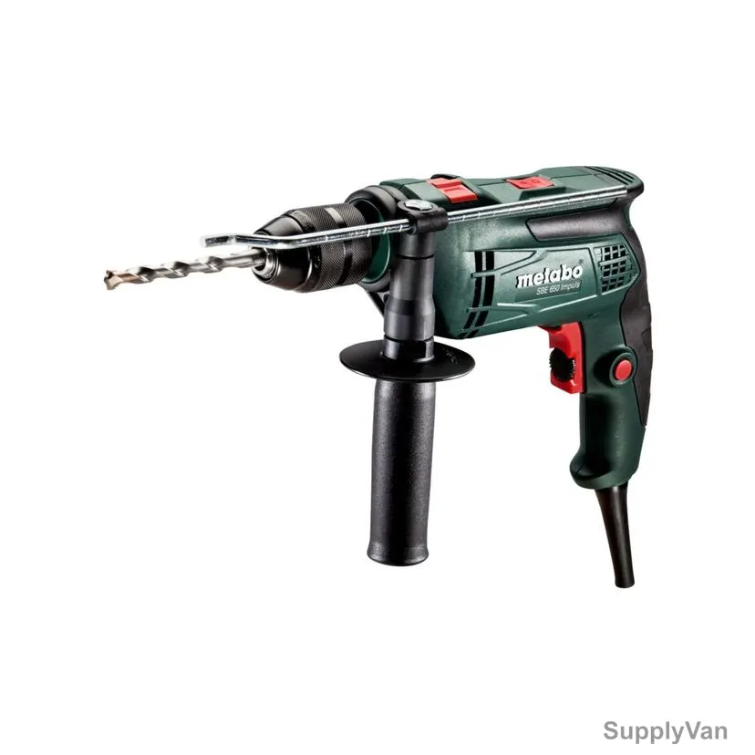 Metabo Impact Drill With Cardboard Box, SBE-650-Impuls, 650W, 9 Nm