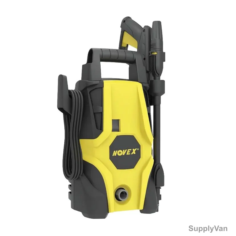 Novex Electric High Pressure Washer, NHPC-2207, 1500W, 135 Bar, 7 Mtrs Hose Length, Yellow/Black — image 1