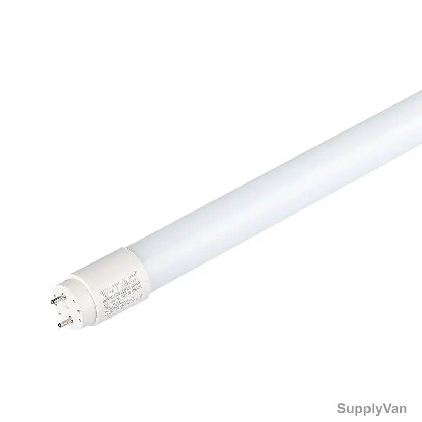 V-Tac LED Tube Light, VT-600, 9W, 2 Feet, T8, 6000K, White