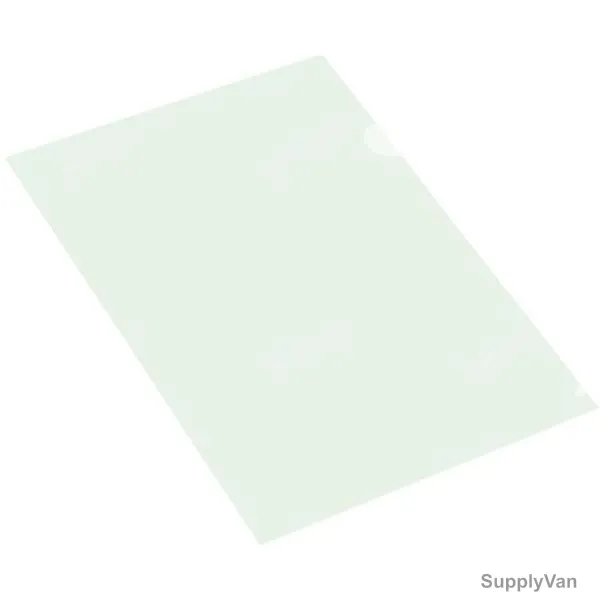 FIS Clear Folder, FSCIE310GRN, Plastic, A4, 0.15MM, Green