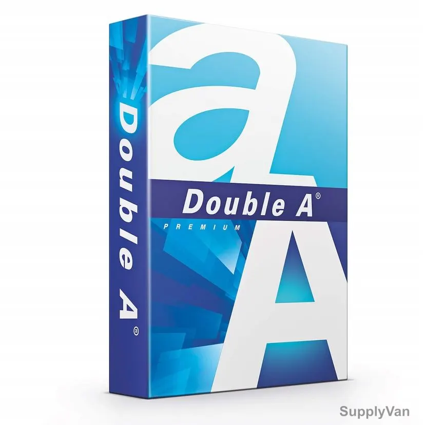 Double A Premium Photocopy Paper, AA500, A4, 80 GSM, White, 500 Pcs/Pack — image 1