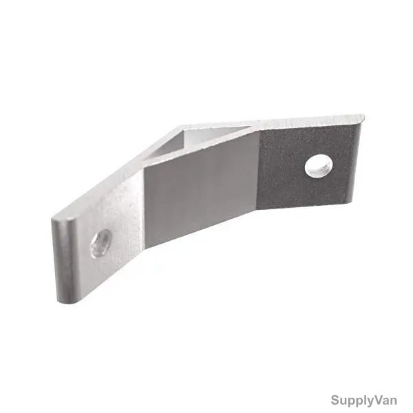 Extrusion 135 Degree Bracket, 40 Series, 2 Hole, Aluminium, PK2