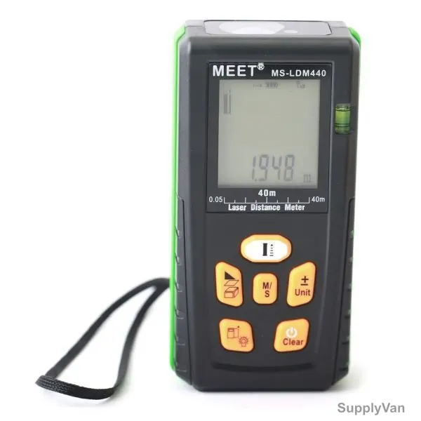 Meet Digital Distance Meter, MS-LDM440, 0.05-40 Mtrs 