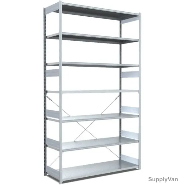 Bito Boltless Shelving, 10-17227, 3000 x 1358MM, Silver