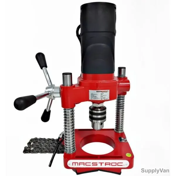 Macstroc Hole Cutting Machine, FERRO-4A, 1500W, 240 RPM, 4 Inch Cutting Capacity