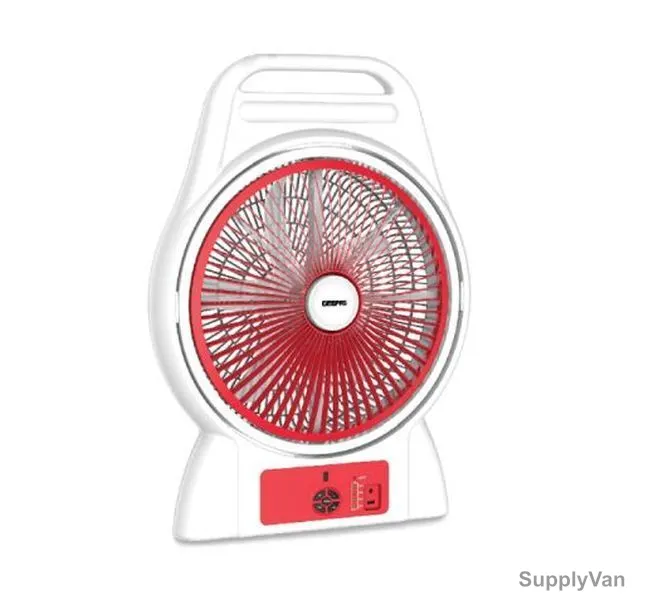 Geepas Rechargeable Fan, GF9500, 16 Inch, 30W