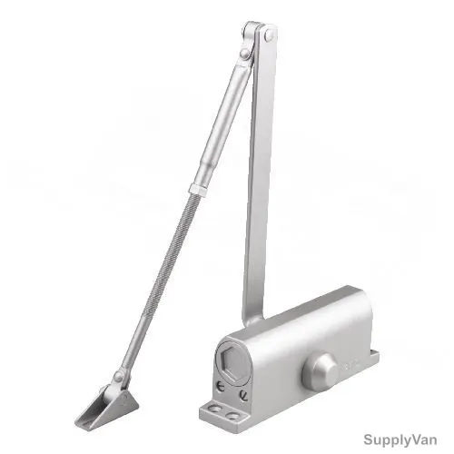 Artica Overhead Door Closer, DCOH85-SIL, 60-85Kg, Silver