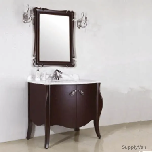Bold Versailles-1 Vanity Line Cabinet and Mirror