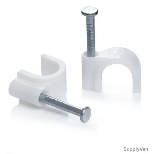 Cable Clip, 10mm, 100PCS