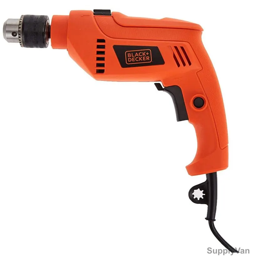 Black and Decker Hammer Drill Kit W/ 50 Accessories, HD650KIT-B5, 650W — image 1