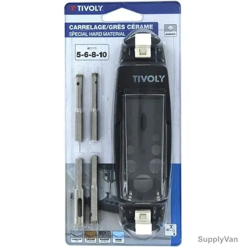 Tivoly Drill Bit Set, 12000820002, 5PCS
