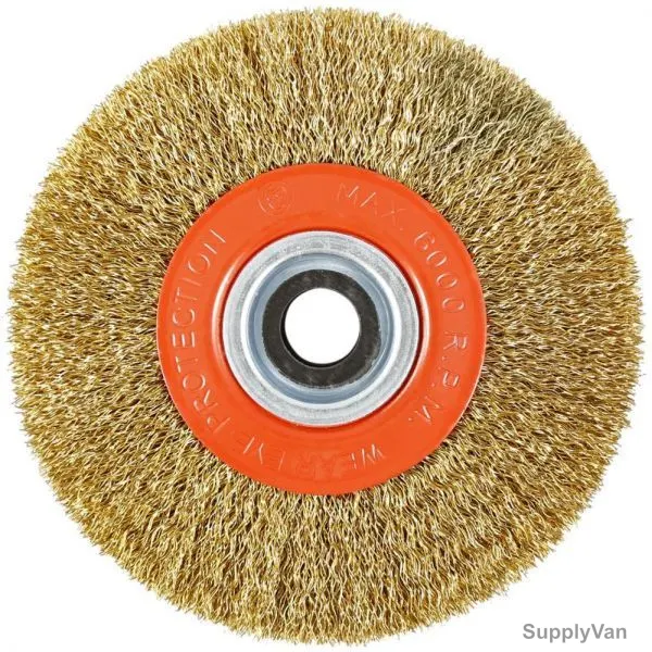 Hawk Wire Wheel Brush, 532062-3008, Crimped, 25x125MM