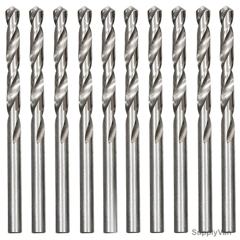 Mtx HSS Metal Drill Bit, 715109, Cylindrical Shank, 1MM, 10 Pcs/Pack — image 1